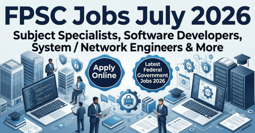 FPSC Jobs July 2026 Apply Online | Engineers-Latest Vacancy