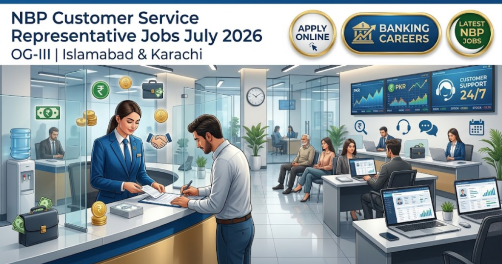 NBP Customer Service Representative Jobs July26 Apply Online