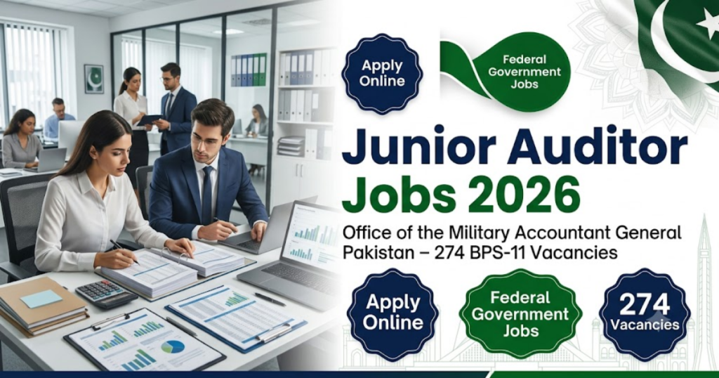 Junior Auditor Jobs 2026 Apply Online | Military Accountant