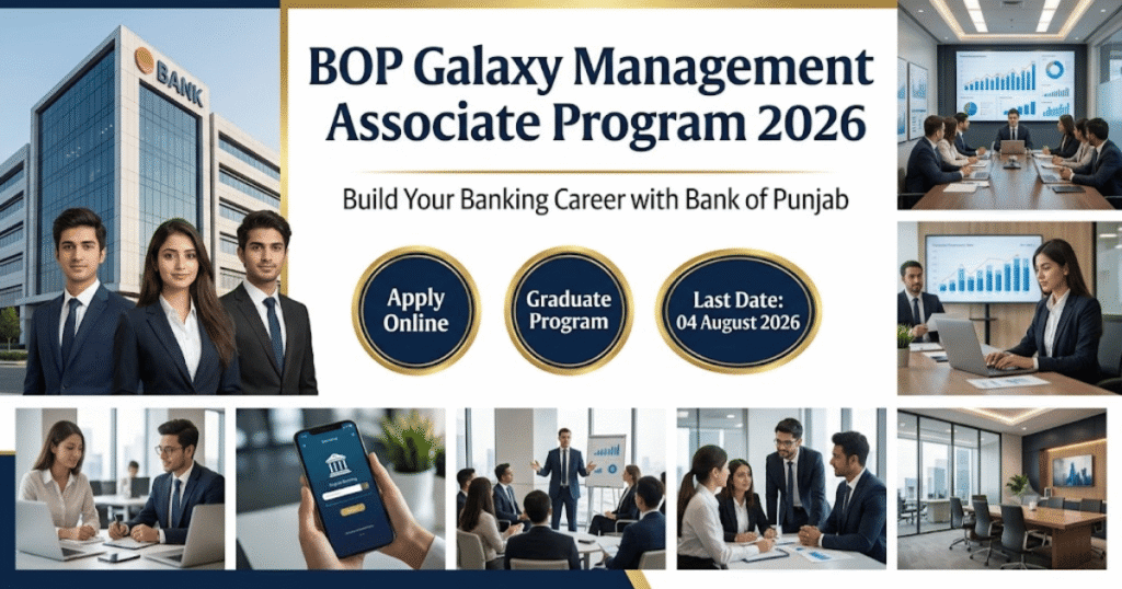 Bank of Punjab Galaxy Management Associate Program