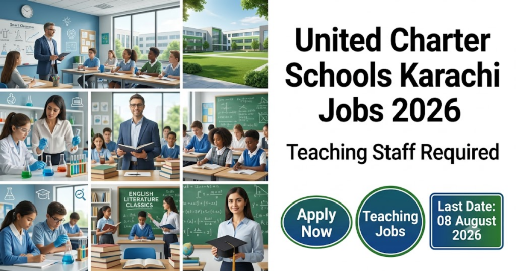 United Charter Schools Karachi Jobs 2026 | Teaching Staff