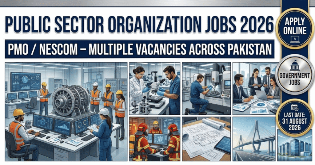 Public Sector Organization Jobs 2026 Apply Online | PMO