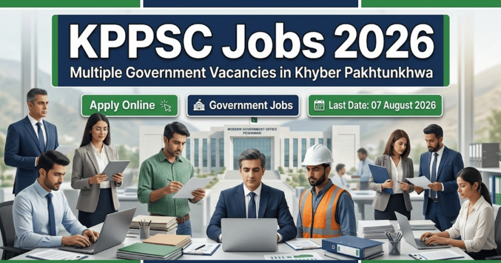 KPPSC Jobs 2026 Apply Online | KPKSC Commission Job Easy