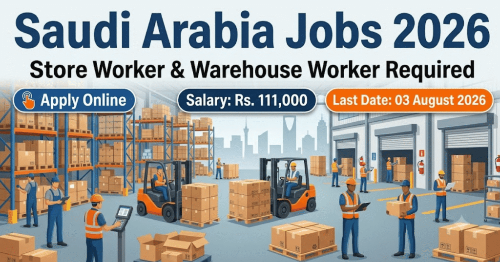 Store Worker & Warehouse Worker Jobs in Saudi Arabia Easy