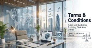 Terms & Conditions - First Jobs Center | Website Terms Use