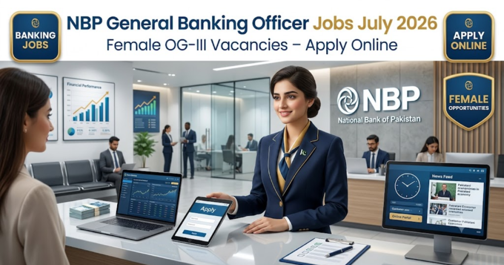 NBP General Banking Officer Jobs July 2026 Apply Online