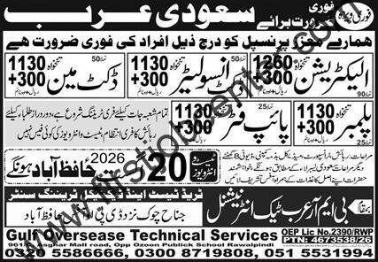 Duct Insulator & Duct Man Jobs 2026 in Saudi Arabia