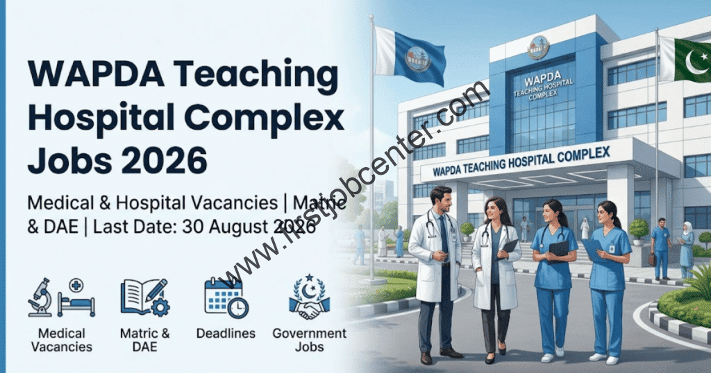 WAPDA Teaching Hospital Complex Lahore Jobs Apply Online