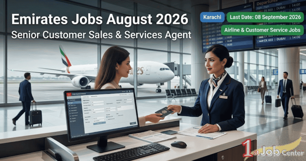 Emirates Airways Jobs August 2026 – Senior Customer Sales