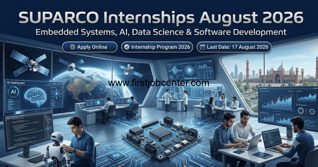 SUPARCO Internships August 2026 Apply Online | PSO Program