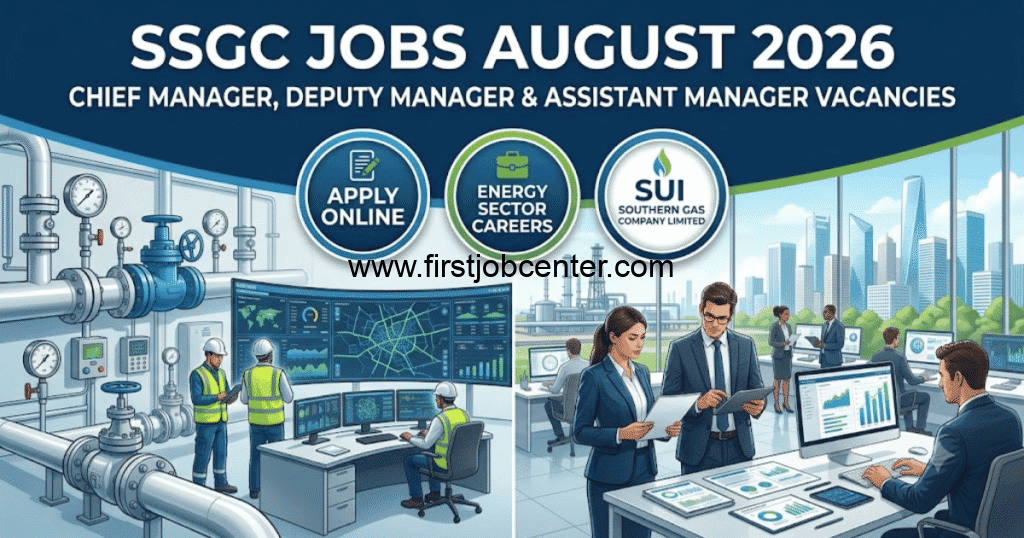 SSGC Jobs August 2026 Easy Apply Online | Chief Manager