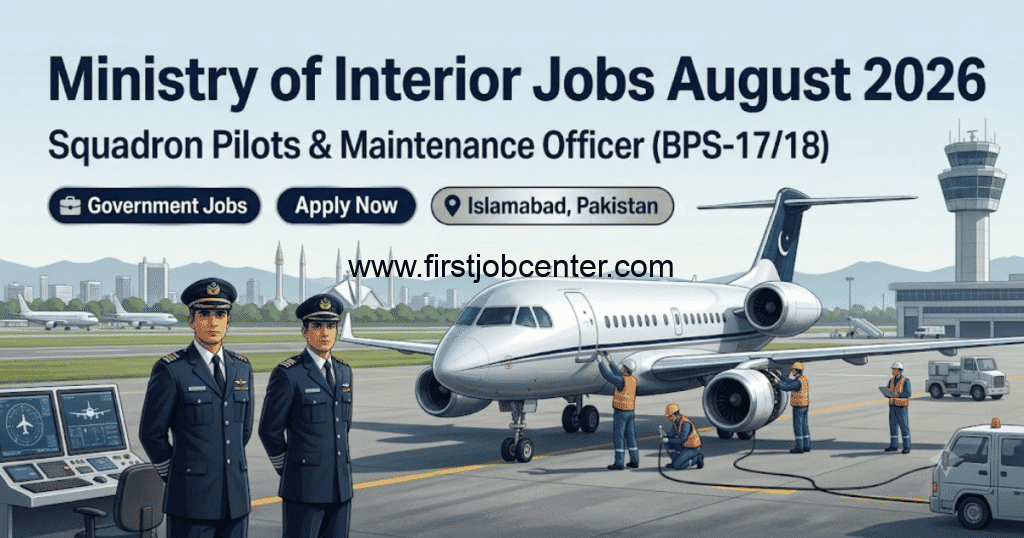 Ministry of Interior and Narcotics Control Jobs August 2026
