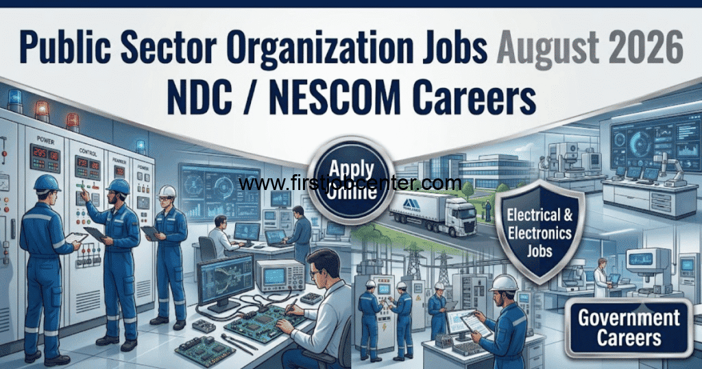 Public Sector Organization Jobs August 2026 Apply Online