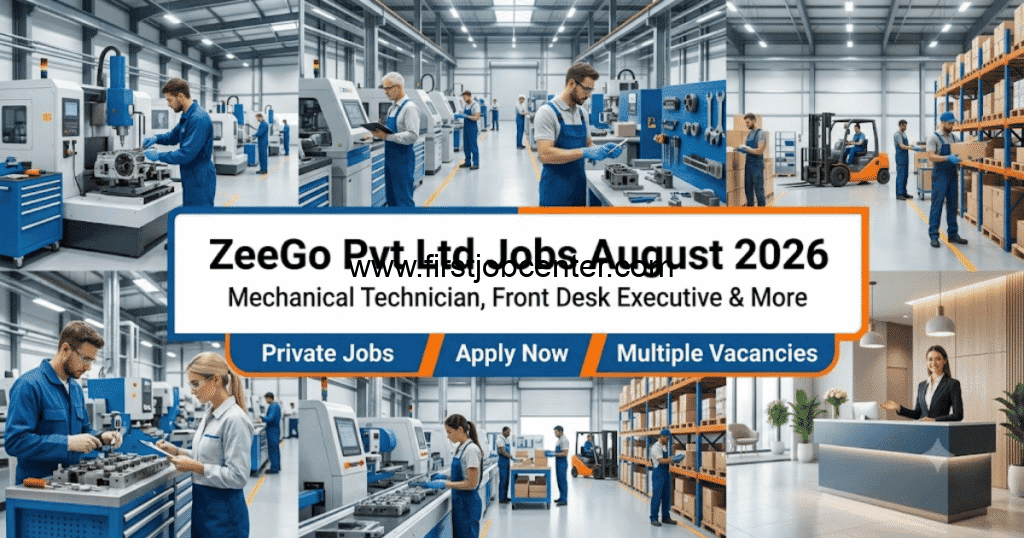 ZeeGo Pvt Ltd Pakistan Jobs August 2026 Easy Apply Online