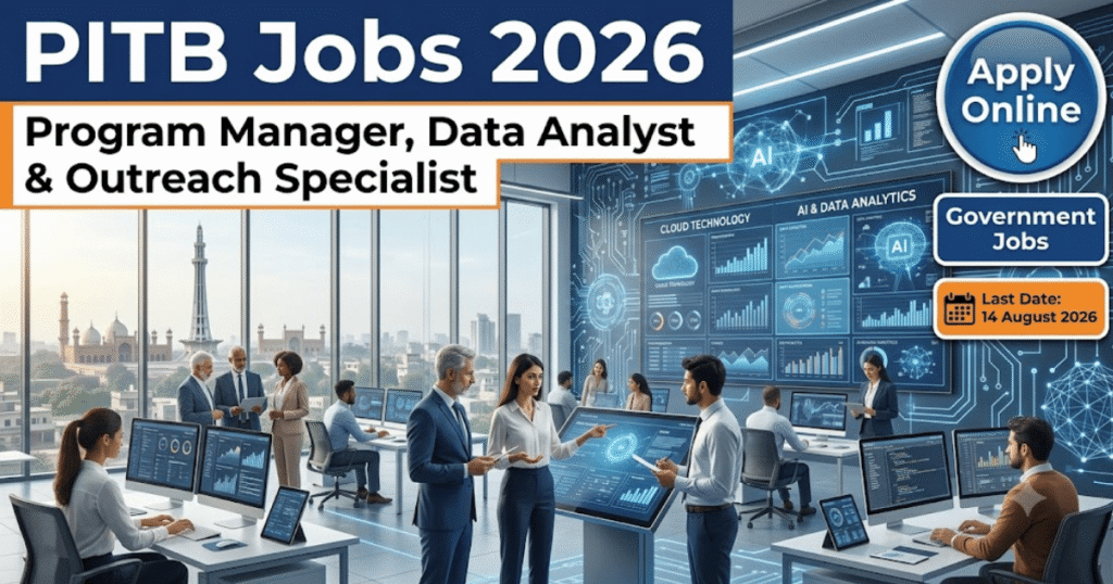 PITB Jobs 2026 Apply Online | Punjab Information Technology