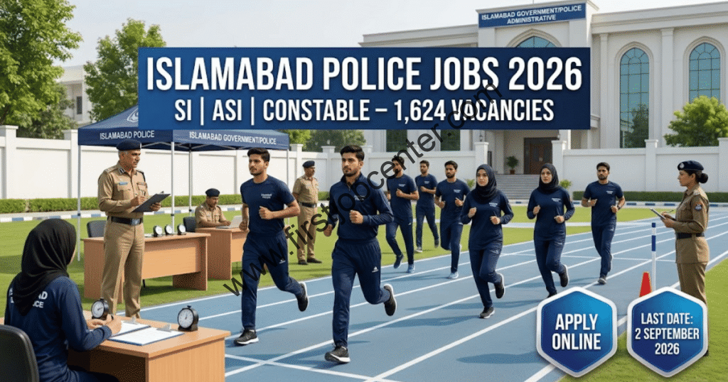 Islamabad Police Jobs 2026 –SI, ASI & Constable Apply Online