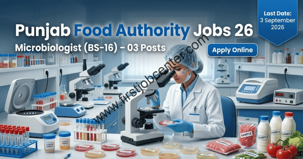 Punjab Food Authority Jobs August 2026 – Easy Apply Online