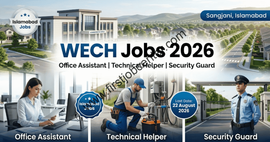 WAPDA Employees Cooperative Housing Society WECH Jobs 2026