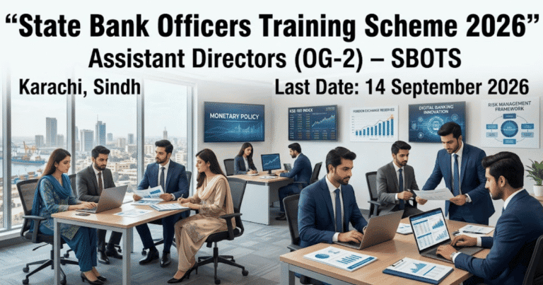 State Bank Officers Training Scheme 2026 – SBOTS