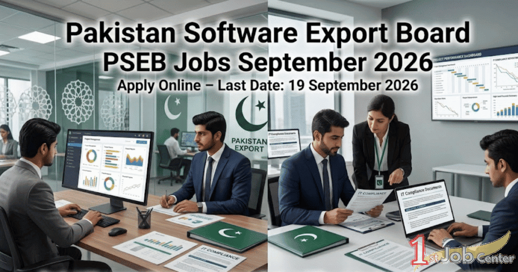 PSEB Jobs September 2026 – Pakistan Software Export Board